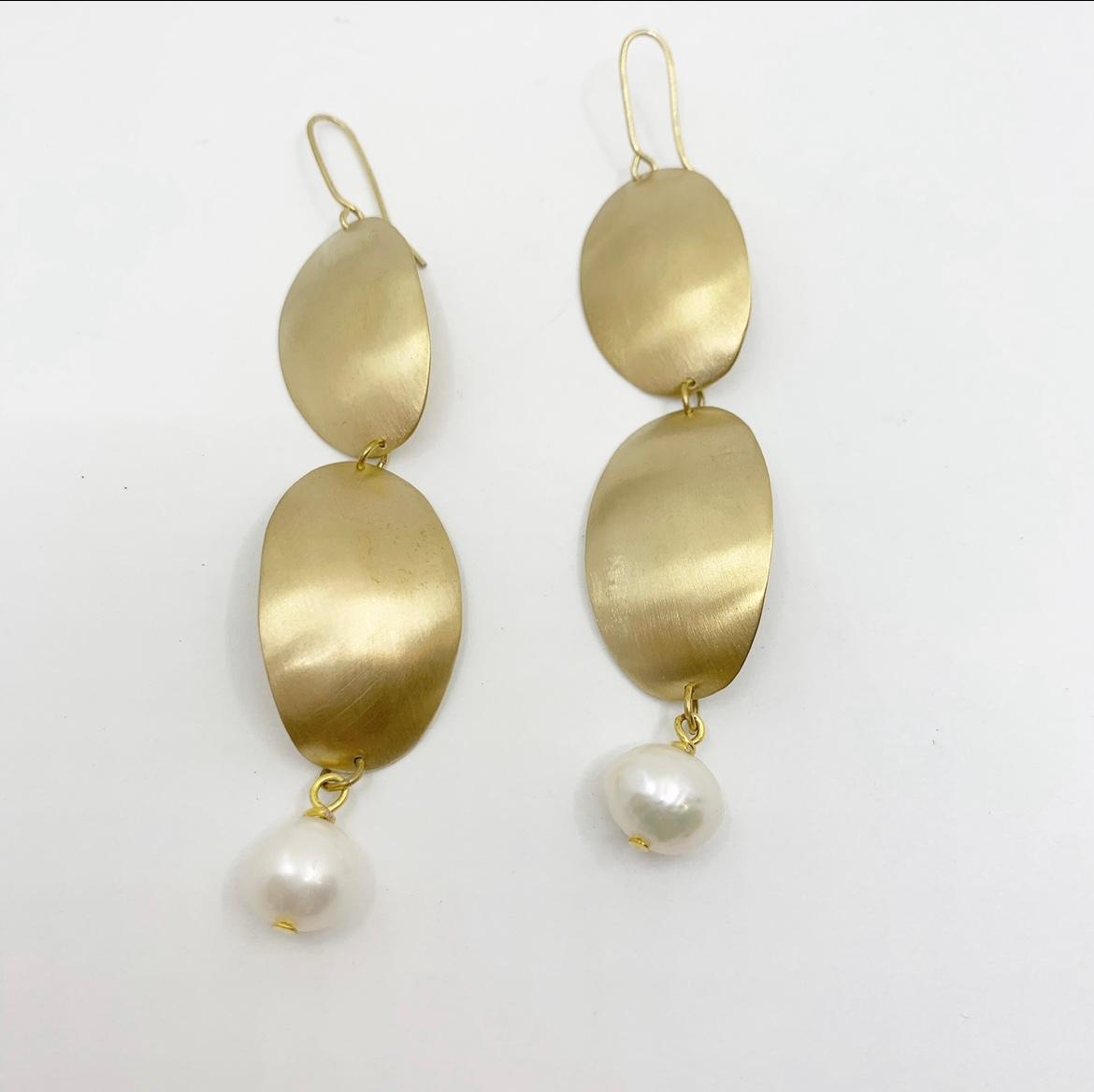 Reign Pearl Earrings, a product by jennygreco