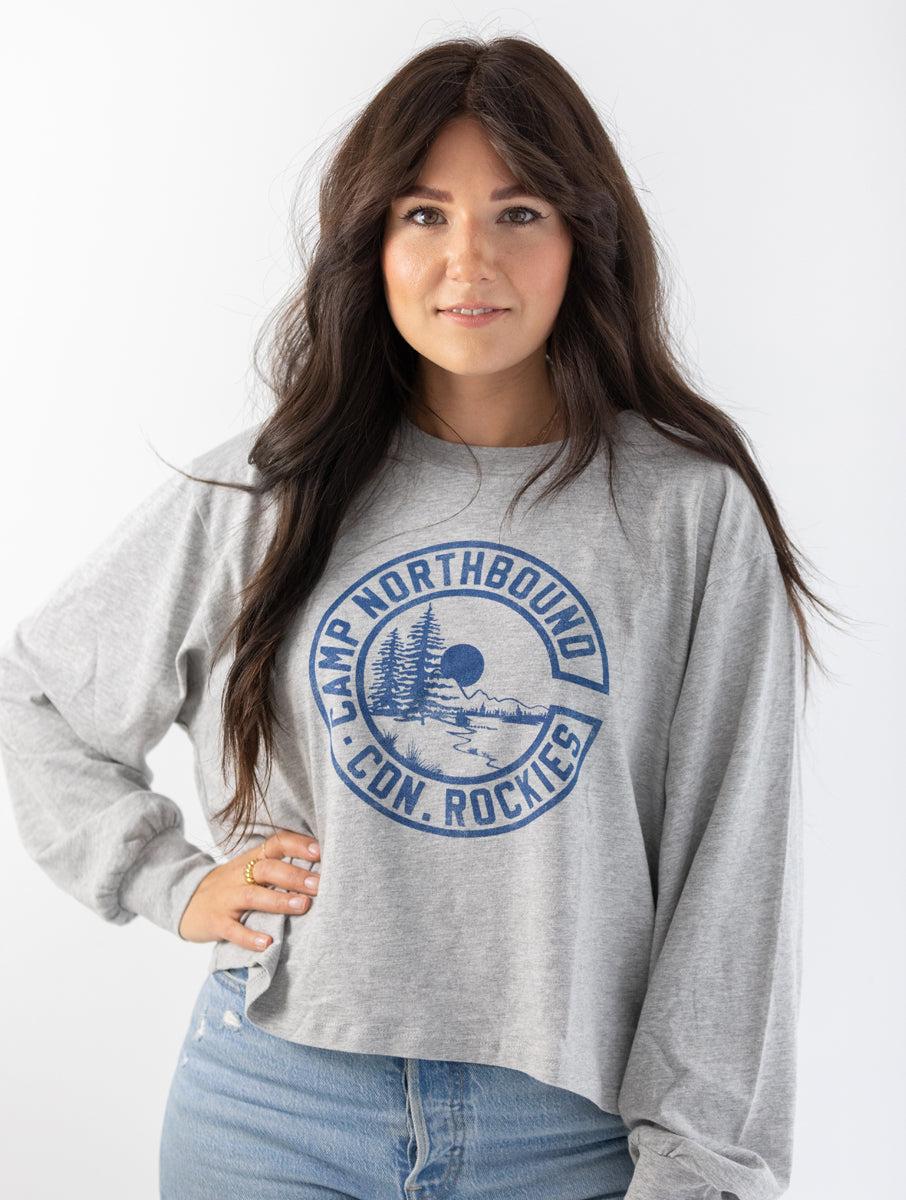 Camp Northbound Cropped Longsleeve Tee, a product by Northbound Supply Co.