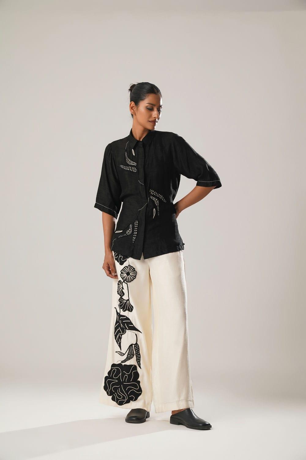 ATBW - MJ Back Tie Shirt + Floral Pants, a product by ATBW