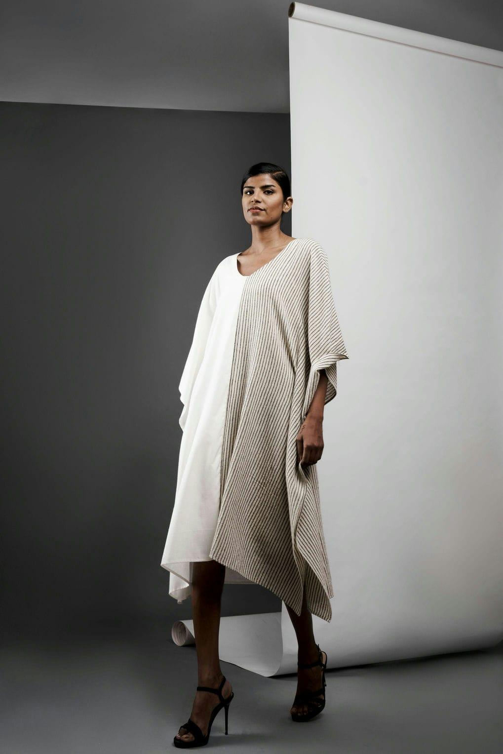 ATBW - White Striped Kaftan, a product by ATBW