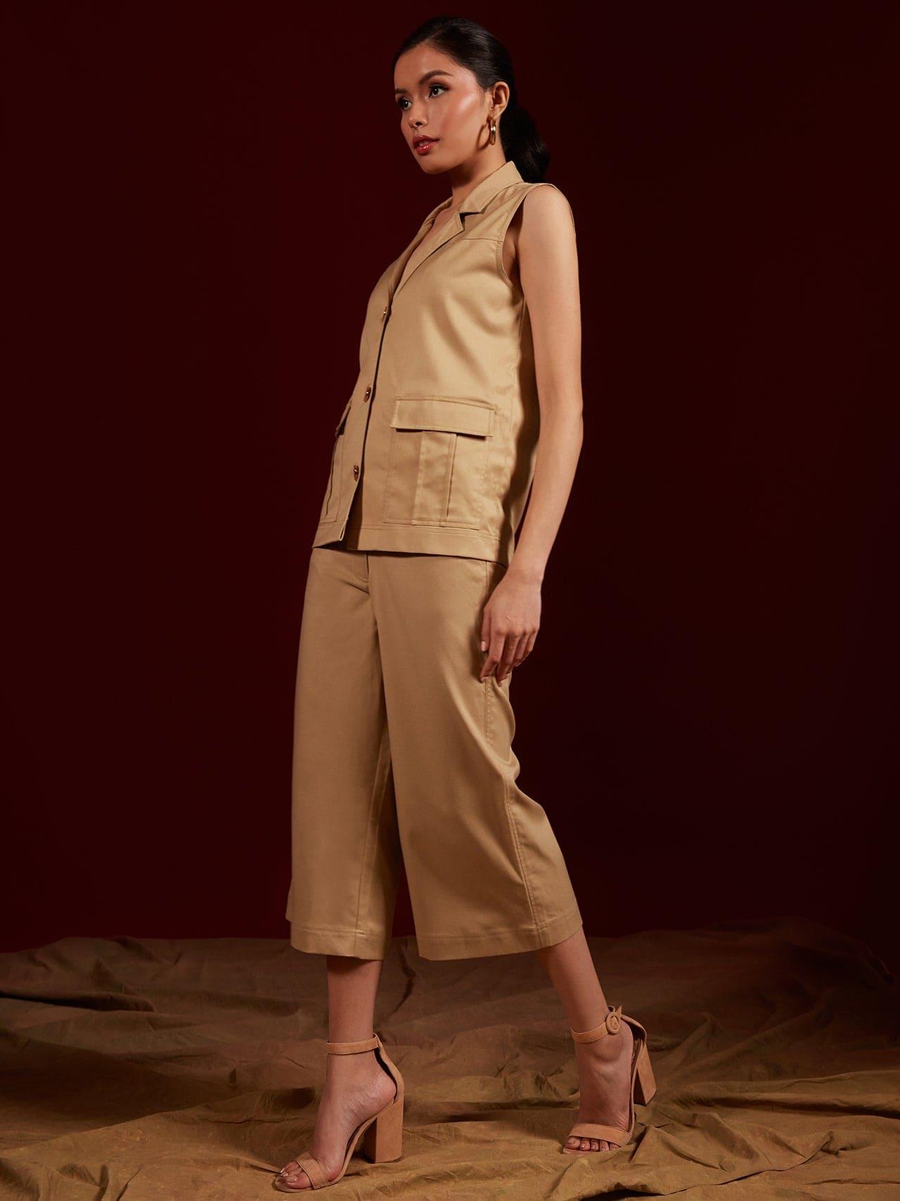 Tan Goucho Pants, a product by tara and i
