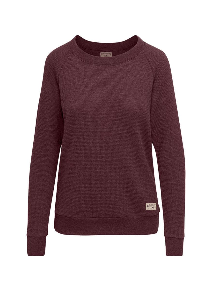 Whistler Waffle Knit - Maroon, a product by Northbound Supply Corp.